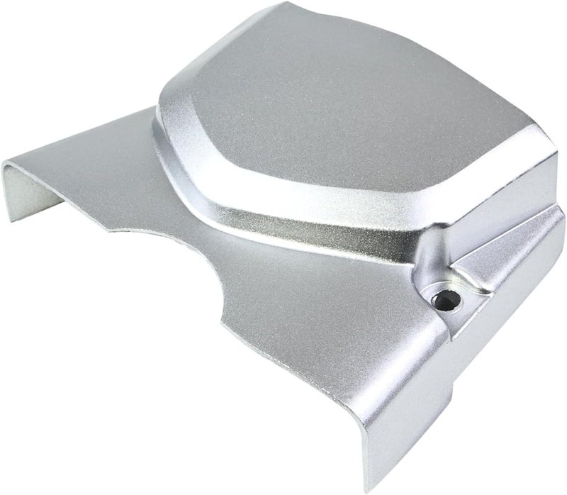Rawsomes Engine Motor Chain Cover Sprocket Side Guard Compatible with Taotao 125cc 110cc ATV 90cc 70cc 50cc Quad Dirt Bike Buggy Kazuma Sunl Roketa Coolster Meerkat (Silver) - Image 1